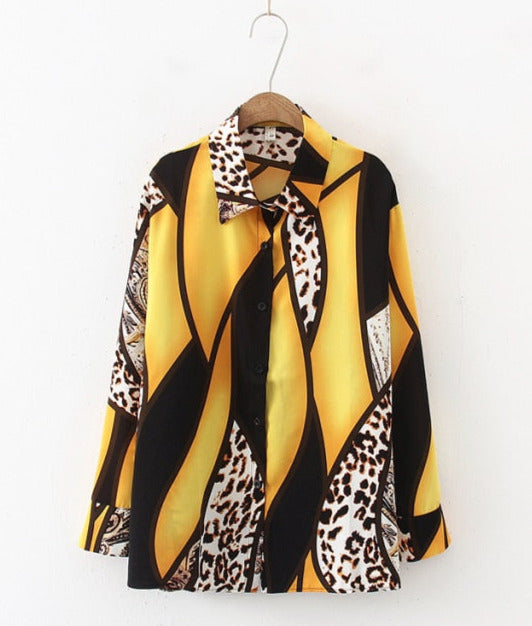 Fashion women's chiffon blouse