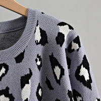 Zena Leopard Knitted Sets&Suit
