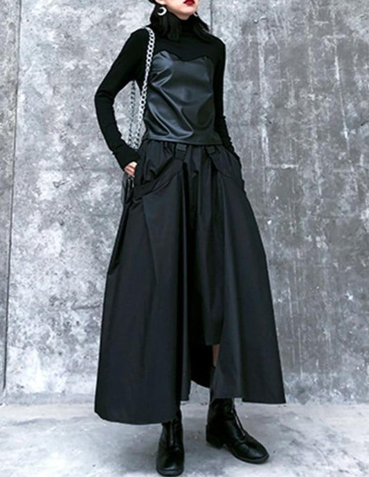 Jude Split Joint Irregular Skirt