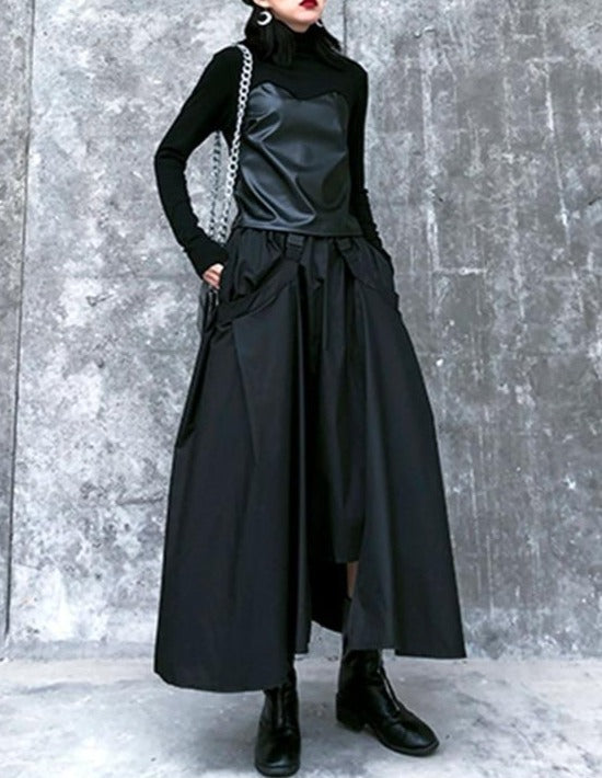 Jude Split Joint Irregular Skirt