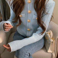 OLU BUTTONED CARDIGAN