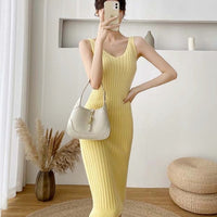 Emily Knitted Sweater& Elegant Dress