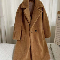 MILENA ECO FUR BEAR COAT