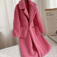 Rosalin Eco Fur Bear Overcoat