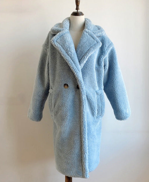 Rosalin Eco Fur Bear Overcoat