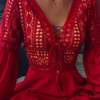 Assia Lace Mini Dress