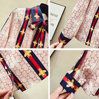 Amelie Bow Collar Blouse