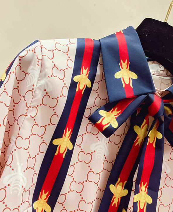 Amelie Bow Collar Blouse