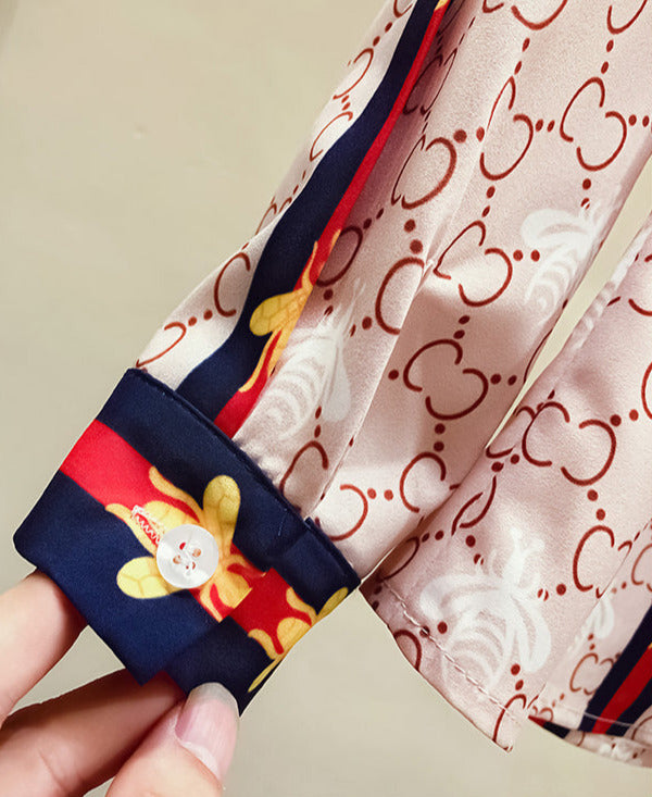 Amelie Bow Collar Blouse