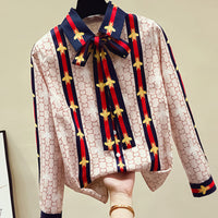 Amelie Bow Collar Blouse