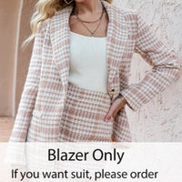 Iva Plaid two-piece Set