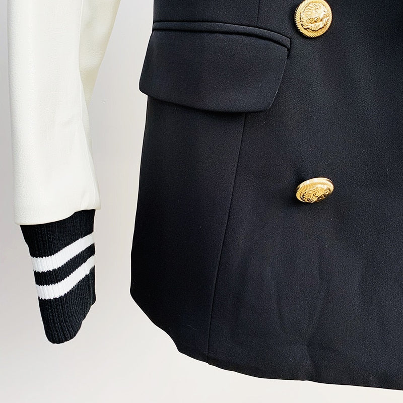 Stylish Patchwork Blazer