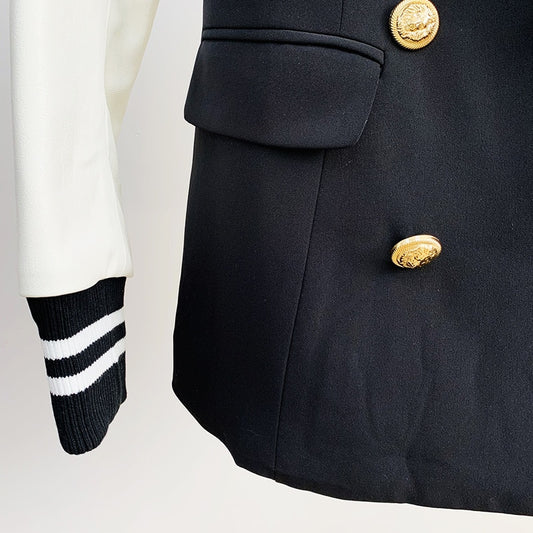 Stylish Patchwork Blazer