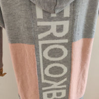 Knitted Hooded Cardigan