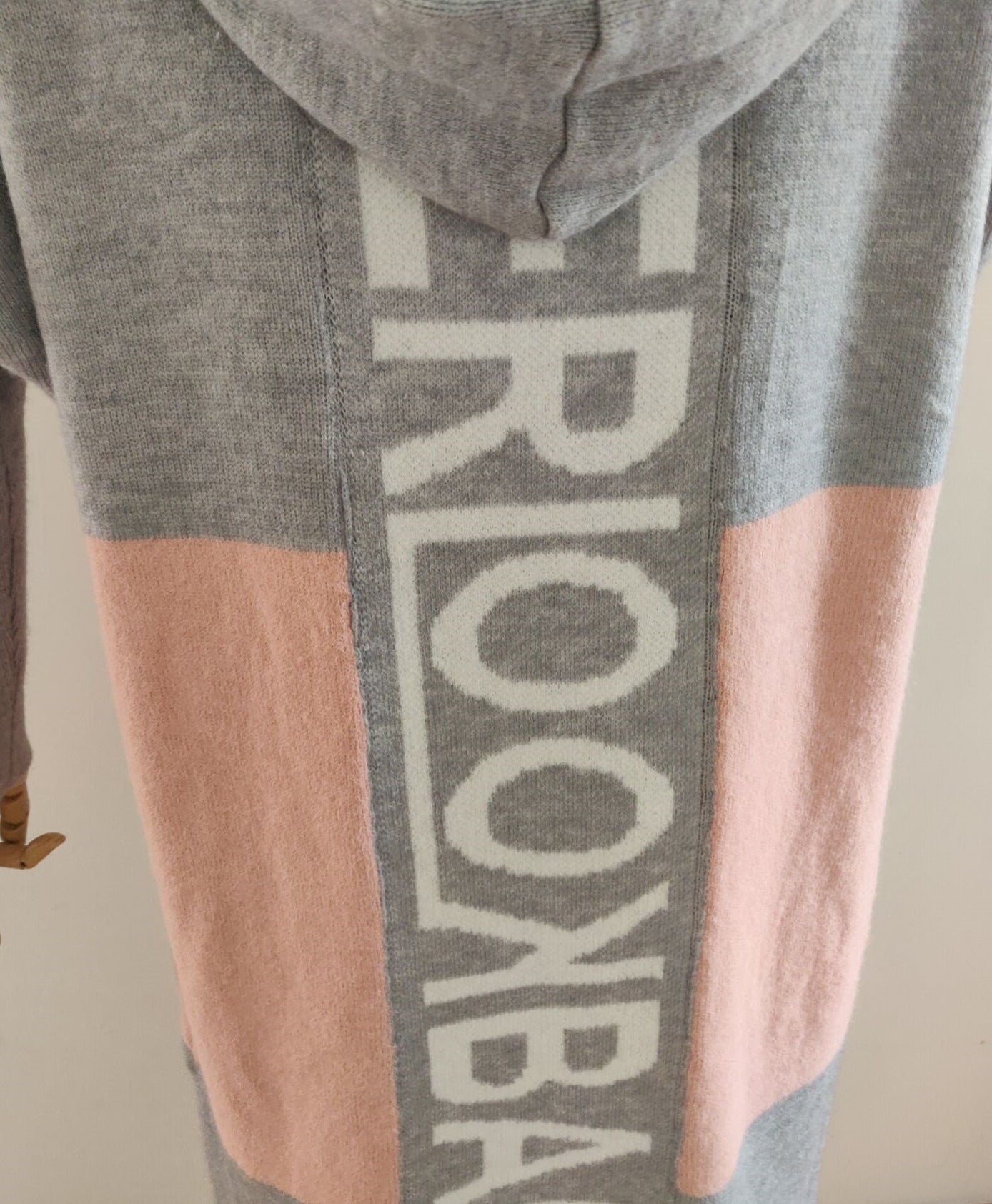 Knitted Hooded Cardigan