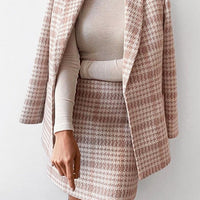 Iva Plaid two-piece Set