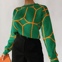 Sofi Elegant Print Pullover