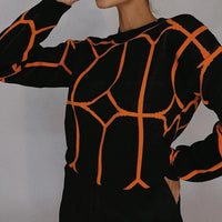 Sofi Elegant Print Pullover