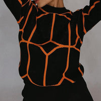 Sofi Elegant Print Pullover