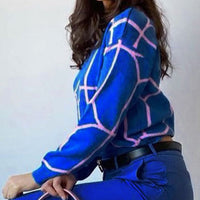 Sofi Elegant Print Pullover