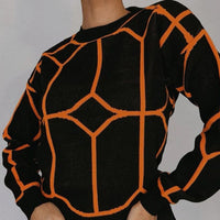 Sofi Elegant Print Pullover