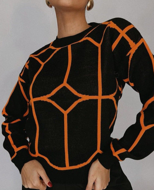 Sofi Elegant Print Pullover