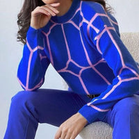 Sofi Elegant Print Pullover