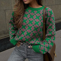 Sofi Elegant Print Pullover