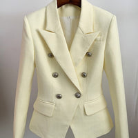 Classic Textured Blazer