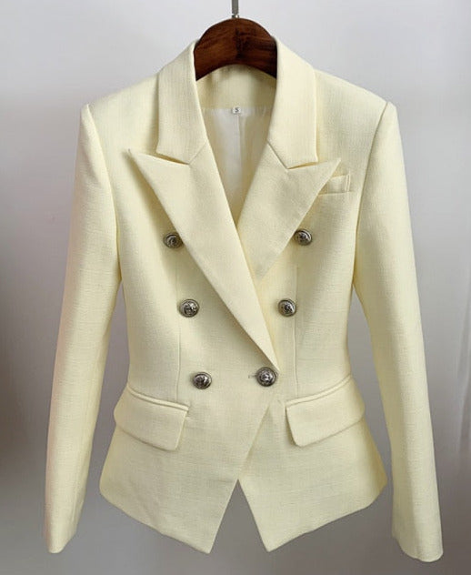 Classic Textured Blazer