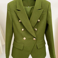 Classic Textured Blazer