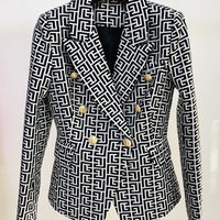 Runa Designer Jacquard Blazer