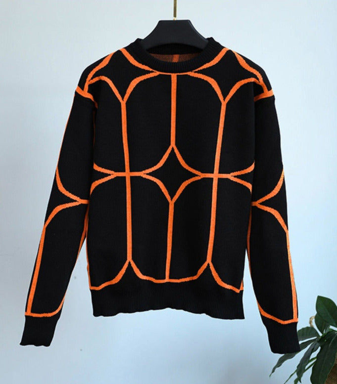 Sofi Elegant Print Pullover