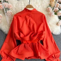 Puff Long Sleeve Blouse