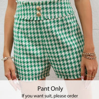 Iva Plaid two-piece Set