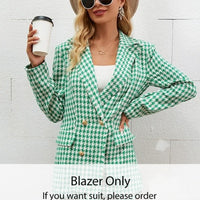 Iva Plaid two-piece Set