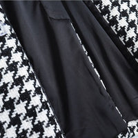 Houndstooth Tweed Two-piece Suit