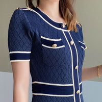 Spring Small Knitting Dress