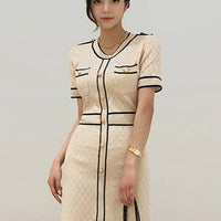 Spring Small Knitting Dress