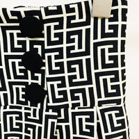 Geometric Jacquard  Blazer&Pants