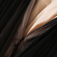 LEISA TOP & MESH SKIRT