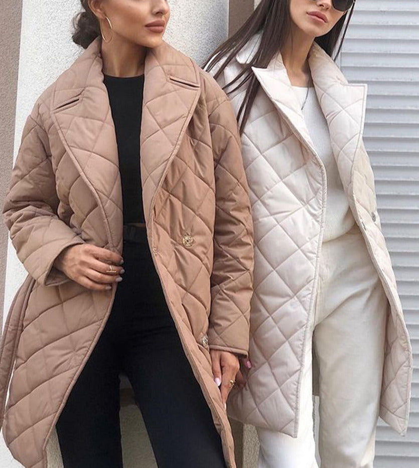 Padded  Elegant Quilted Coat