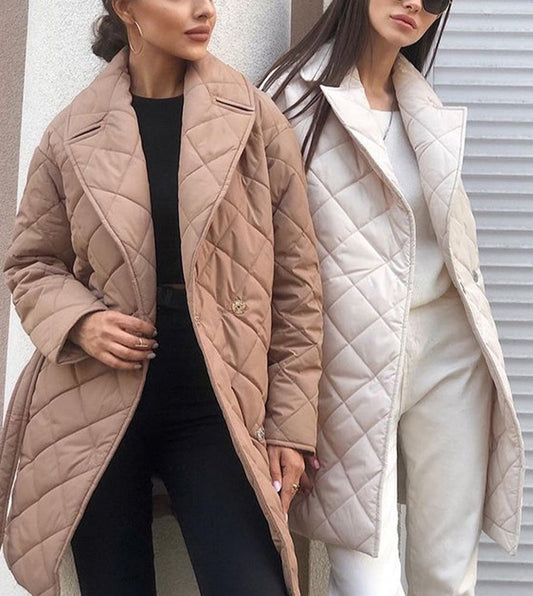Padded  Elegant Quilted Coat