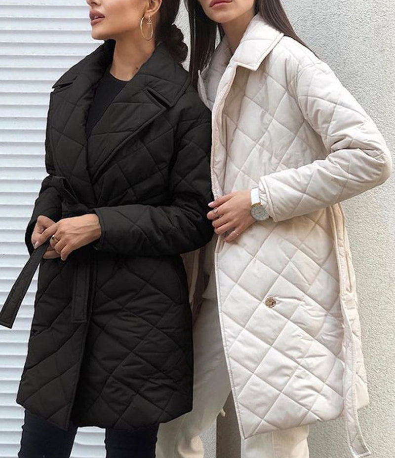 Padded  Elegant Quilted Coat