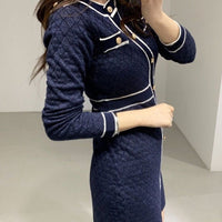 Spring Small Knitting Dress