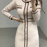 Spring Small Knitting Dress