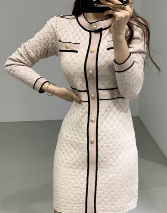 Spring Small Knitting Dress