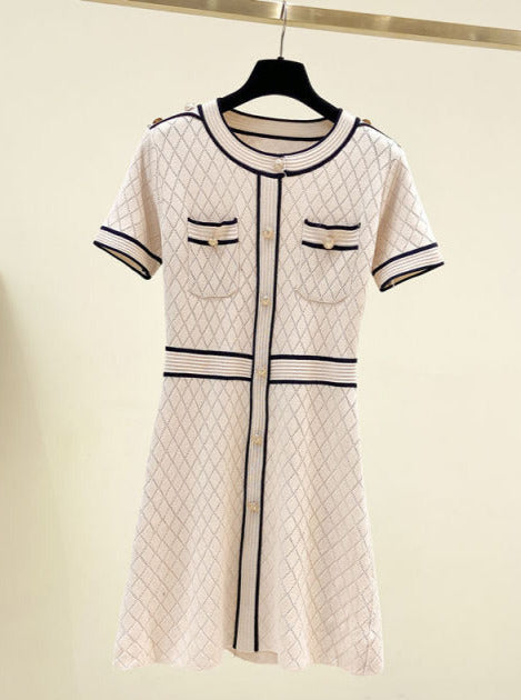 Spring Small Knitting Dress