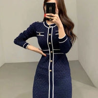 Spring Small Knitting Dress