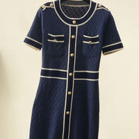 Spring Small Knitting Dress